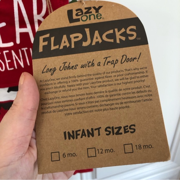 π» NWT Lazy One Bear Essentials Flapjack Union Suit - Picture 9 of 13